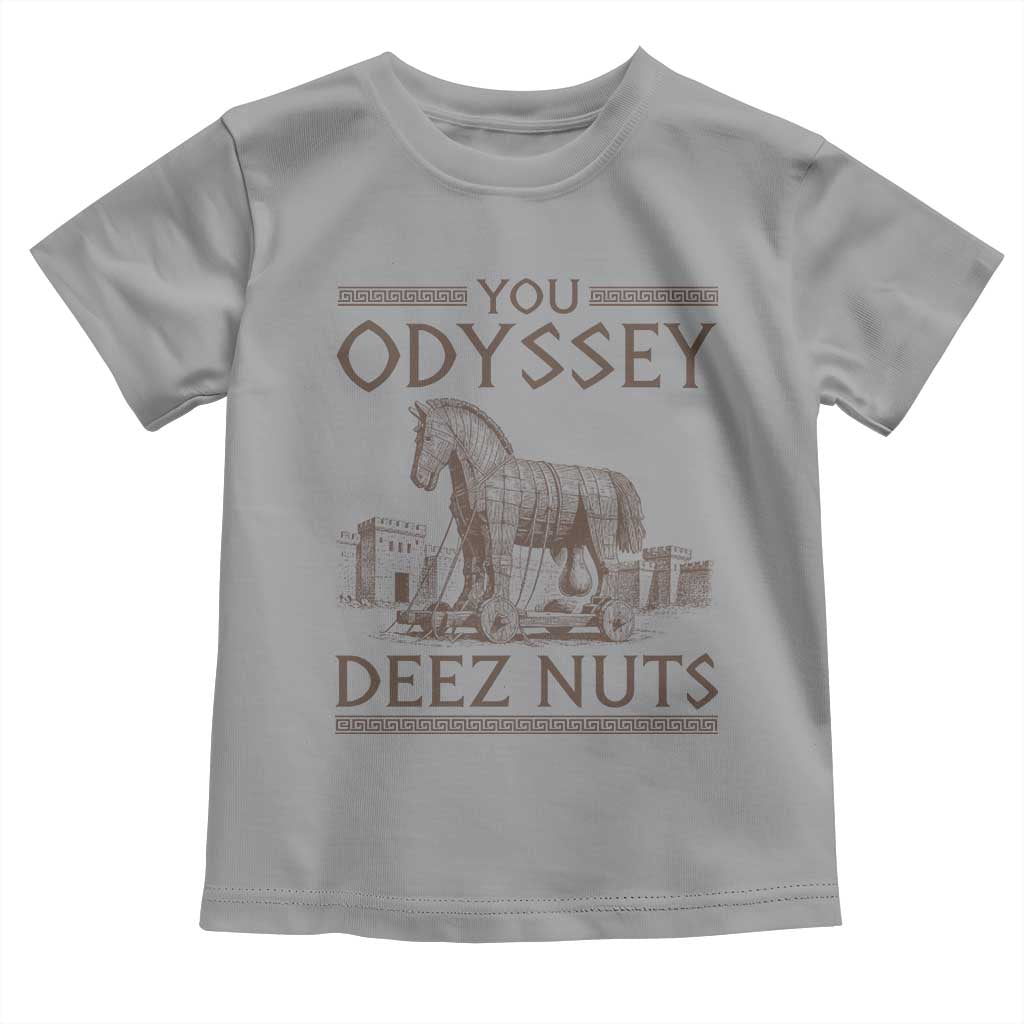Funny Trojan Horse You Odyssey Deez Nuts Toddler T Shirt Offensive Adult Humor Greek Mythology Humor