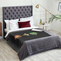 Hose Bee Lion Meme Slang Funny Sarcastic Pun Graphic Throw Blanket