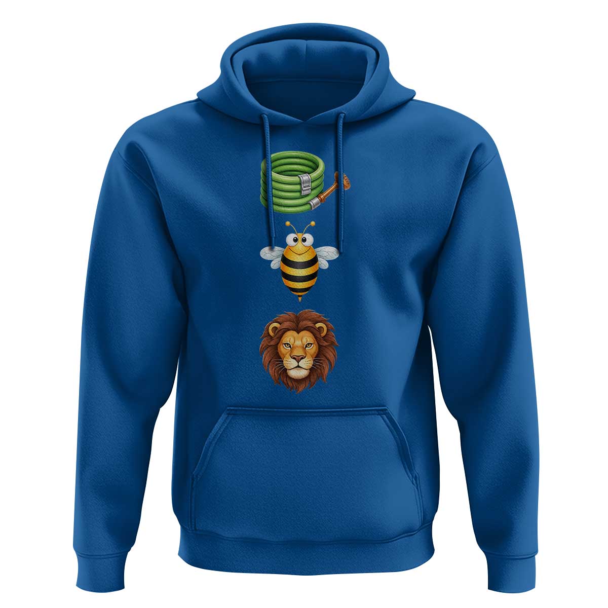 Hose Bee Lion Meme Slang Funny Sarcastic Pun Graphic Hoodie