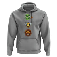 Hose Bee Lion Meme Slang Funny Sarcastic Pun Graphic Hoodie