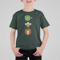 Hose Bee Lion Meme Slang Funny Sarcastic Pun Graphic T Shirt For Kid