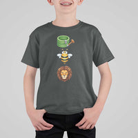 Hose Bee Lion Meme Slang Funny Sarcastic Pun Graphic T Shirt For Kid