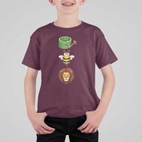 Hose Bee Lion Meme Slang Funny Sarcastic Pun Graphic T Shirt For Kid