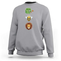 Hose Bee Lion Meme Slang Funny Sarcastic Pun Graphic Sweatshirt