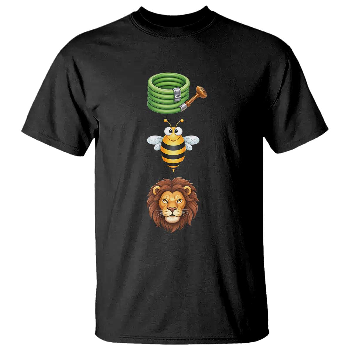 Hose Bee Lion Meme Slang Funny Sarcastic Pun Graphic T Shirt