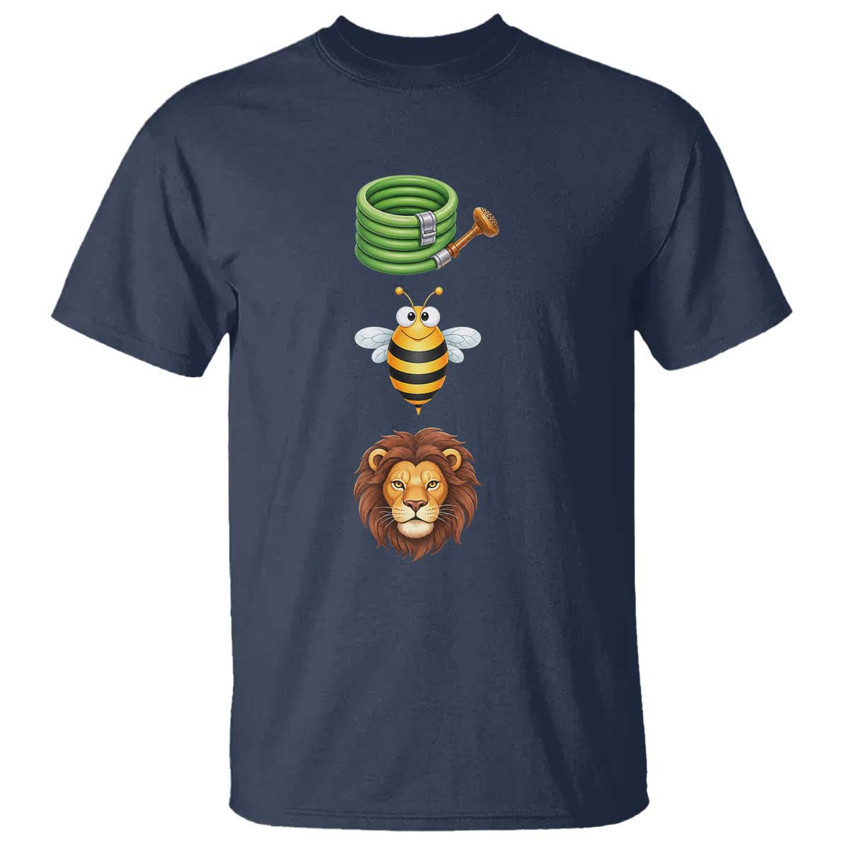 Hose Bee Lion Meme Slang Funny Sarcastic Pun Graphic T Shirt