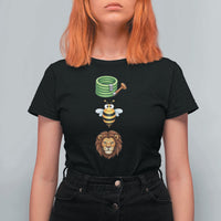 Hose Bee Lion Meme Slang Funny Sarcastic Pun Graphic T Shirt For Women