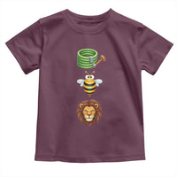 Hose Bee Lion Meme Slang Funny Sarcastic Pun Graphic Toddler T Shirt