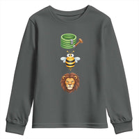 Hose Bee Lion Meme Slang Funny Sarcastic Pun Graphic Youth Sweatshirt