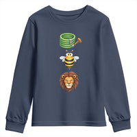 Hose Bee Lion Meme Slang Funny Sarcastic Pun Graphic Youth Sweatshirt
