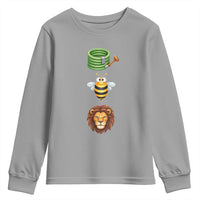 Hose Bee Lion Meme Slang Funny Sarcastic Pun Graphic Youth Sweatshirt