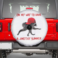 On My Way To Have A Jimothy Summer Spare Tire Cover Funny Viral Seattle Raccoon Wearing Red Cap