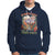 Outdoor Adventure Hoodie Always Take The Scenic Route Compass Hiking Camping - Wonder Print Shop