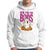 Boo Sheet Hoodie Here For The Boos Spooky Halloween Ghost Costume - Wonder Print Shop