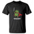 Funny Huzzah Frog Meme T Shirt Knight with Sword Whimsical Viral Amphibian Humor - Wonder Print Shop