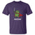 Funny Huzzah Frog Meme T Shirt Knight with Sword Whimsical Viral Amphibian Humor - Wonder Print Shop