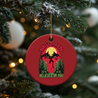 Mothman Christmas Ornament Believes In You Cryptid Cryptozoology - Wonder Print Shop