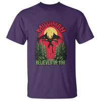 Mothman T Shirt Believes In You Cryptid Cryptozoology - Wonder Print Shop