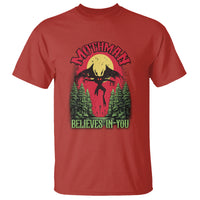 Mothman T Shirt Believes In You Cryptid Cryptozoology - Wonder Print Shop