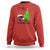Black Cat Christmas Sweatshirt It's Fine I'm Fine Everything Is Fine - Wonder Print Shop