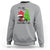 Black Cat Christmas Sweatshirt It's Fine I'm Fine Everything Is Fine - Wonder Print Shop