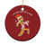Boujee Gingerbread Man Christmas Ornament Out Here Lookin' Like A Snack - Wonder Print Shop