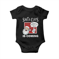 Funny Santa Christmas Baby Onesie That's What She Said Naughty Holiday Humor - Wonder Print Shop