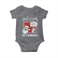 Funny Santa Christmas Baby Onesie That's What She Said Naughty Holiday Humor - Wonder Print Shop