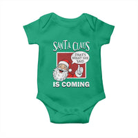 Funny Santa Christmas Baby Onesie That's What She Said Naughty Holiday Humor - Wonder Print Shop