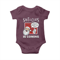 Funny Santa Christmas Baby Onesie That's What She Said Naughty Holiday Humor - Wonder Print Shop