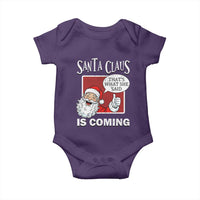 Funny Santa Christmas Baby Onesie That's What She Said Naughty Holiday Humor - Wonder Print Shop