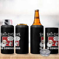 Funny Santa Christmas 4 in 1 Can Cooler Tumbler That's What She Said Naughty Holiday Humor - Wonder Print Shop