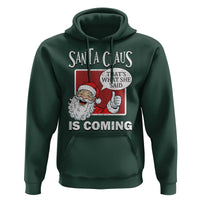 Funny Santa Christmas Hoodie That's What She Said Naughty Holiday Humor - Wonder Print Shop