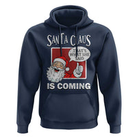 Funny Santa Christmas Hoodie That's What She Said Naughty Holiday Humor - Wonder Print Shop