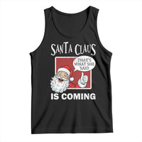 Funny Santa Christmas Tank Top That's What She Said Naughty Holiday Humor - Wonder Print Shop