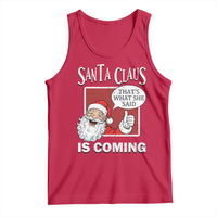 Funny Santa Christmas Tank Top That's What She Said Naughty Holiday Humor - Wonder Print Shop