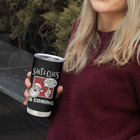 Funny Santa Christmas Tumbler Cup That's What She Said Naughty Holiday Humor - Wonder Print Shop