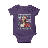Funny Jesus Birthday Baby Onesie All the Cool People Are Born in December - Wonder Print Shop