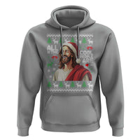 Funny Jesus Birthday Hoodie All the Cool People Are Born in December - Wonder Print Shop