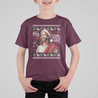 Funny Jesus Birthday T Shirt For Kid All the Cool People Are Born in December - Wonder Print Shop