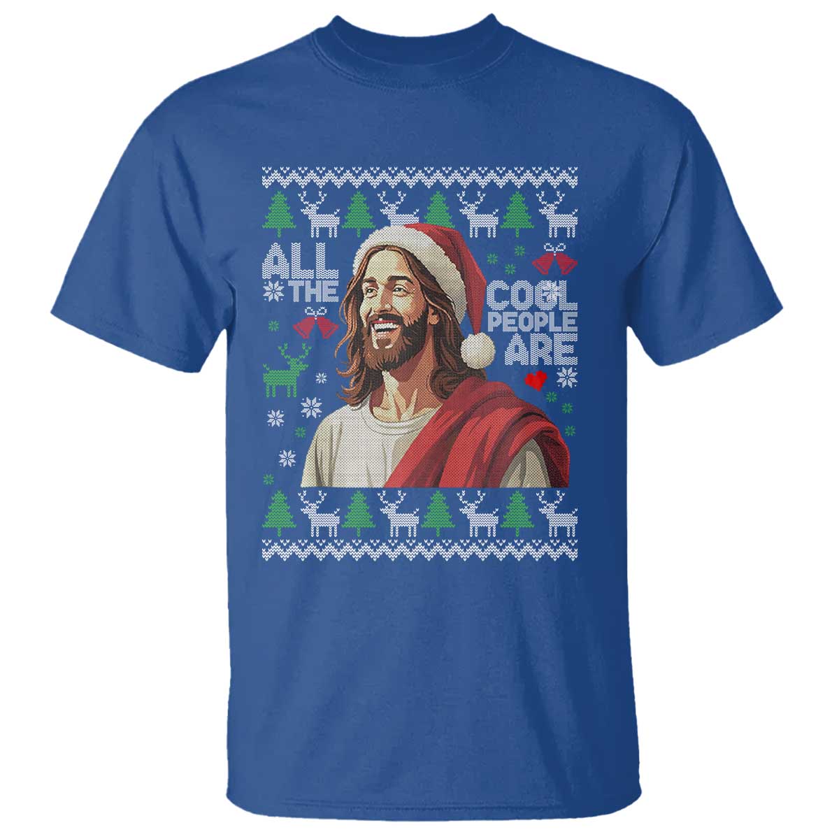 Funny Jesus Birthday T Shirt All the Cool People Are Born in December - Wonder Print Shop