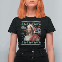 Funny Jesus Birthday T Shirt For Women All the Cool People Are Born in December - Wonder Print Shop