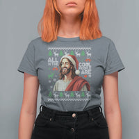 Funny Jesus Birthday T Shirt For Women All the Cool People Are Born in December - Wonder Print Shop