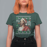 Funny Jesus Birthday T Shirt For Women All the Cool People Are Born in December - Wonder Print Shop