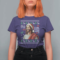 Funny Jesus Birthday T Shirt For Women All the Cool People Are Born in December - Wonder Print Shop