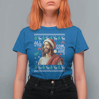 Funny Jesus Birthday T Shirt For Women All the Cool People Are Born in December - Wonder Print Shop