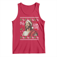Funny Jesus Birthday Tank Top All the Cool People Are Born in December - Wonder Print Shop