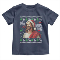 Funny Jesus Birthday Toddler T Shirt All the Cool People Are Born in December - Wonder Print Shop