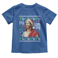 Funny Jesus Birthday Toddler T Shirt All the Cool People Are Born in December - Wonder Print Shop