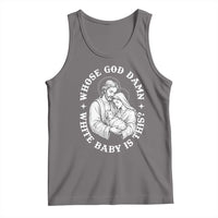 Funny Nativity Christmas Tank Top Whose God Damn White Baby Is This Irreverent Holiday Humor - Wonder Print Shop